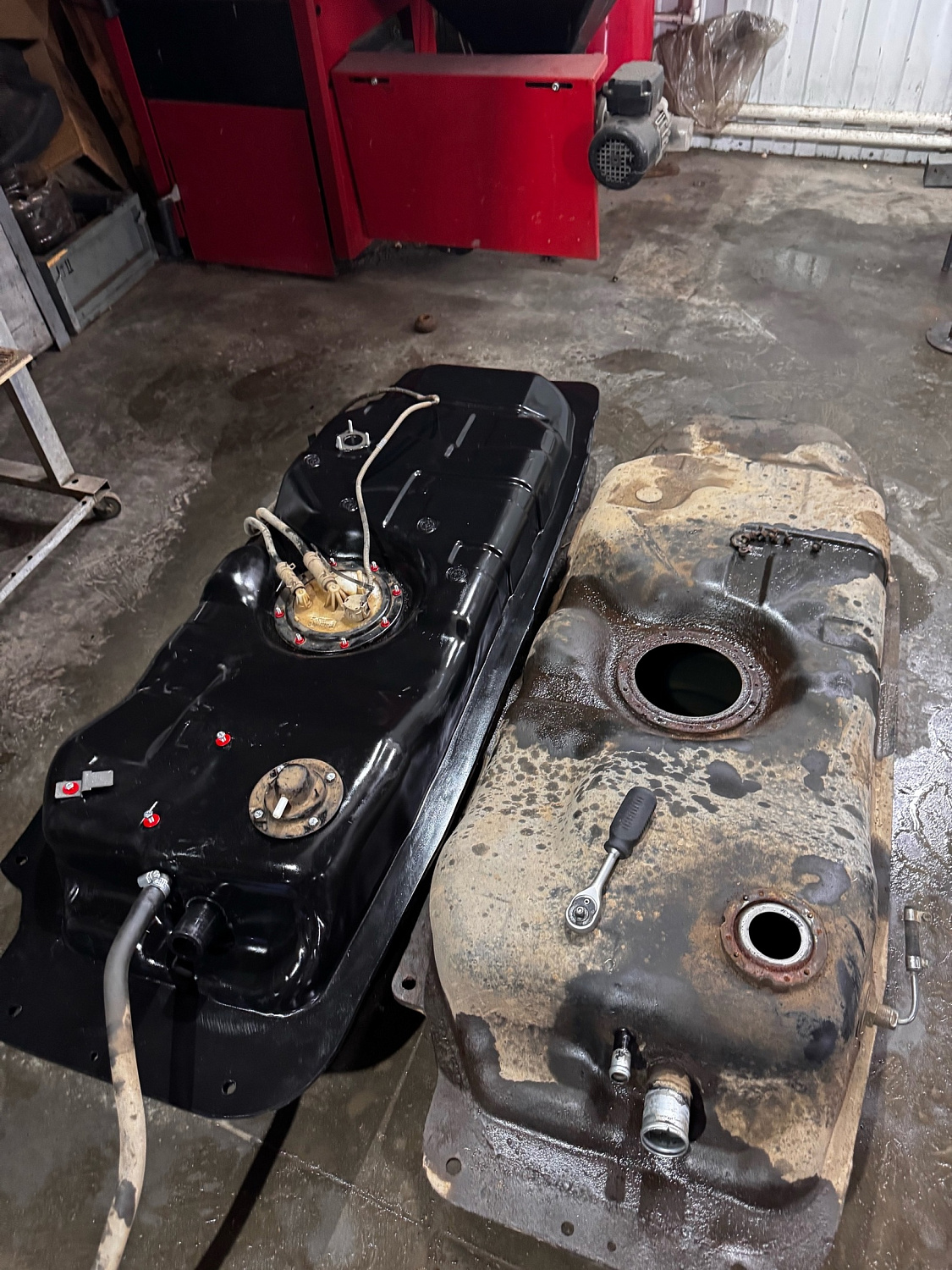 Пластиковый топливный бак SsangYong Кyrоn (Бензин) 2005-2015 г.в. (bolt-on)