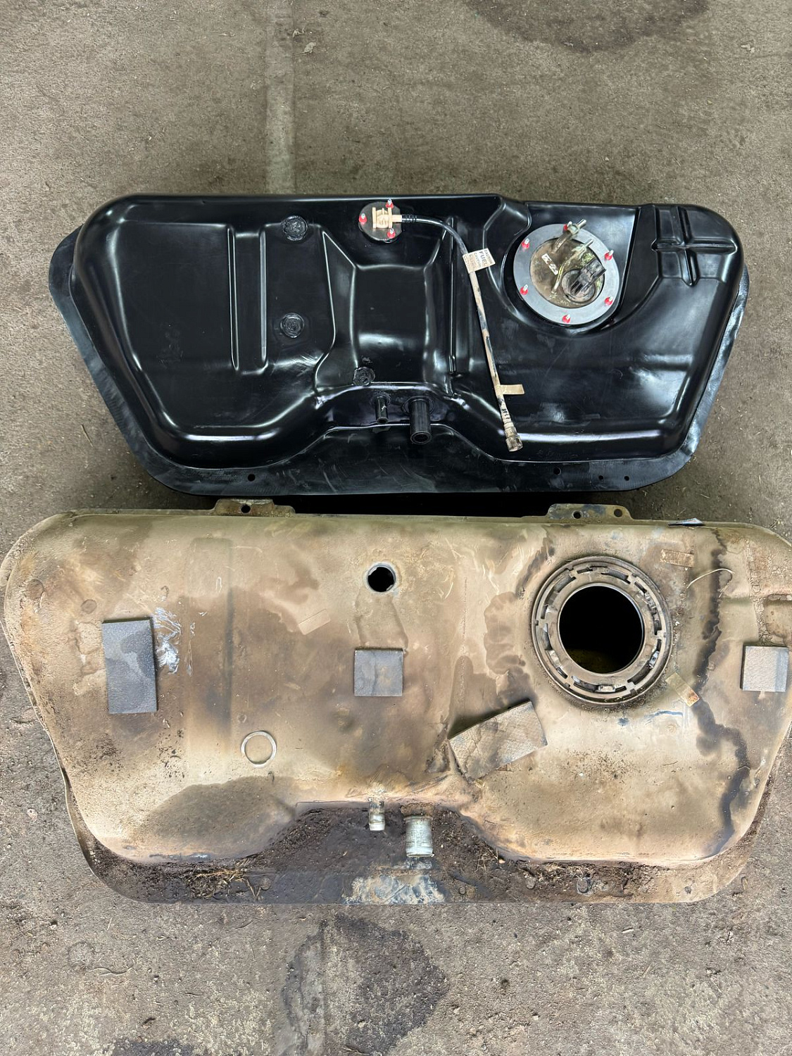 Топливный бак Заз Шанс, 1997-2010 усиленный пластик (bolt-on)