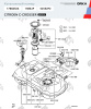 Топливный бак Citroen C-Crosser (Дизель) (антикоррозия)